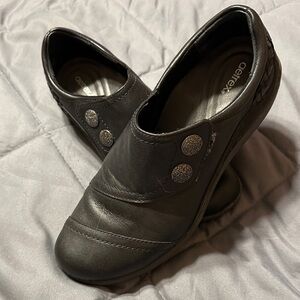 Aetrex Women's Dark Gray Loafers